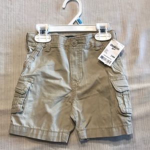 OshKosh Boys kakhi cargo shorts